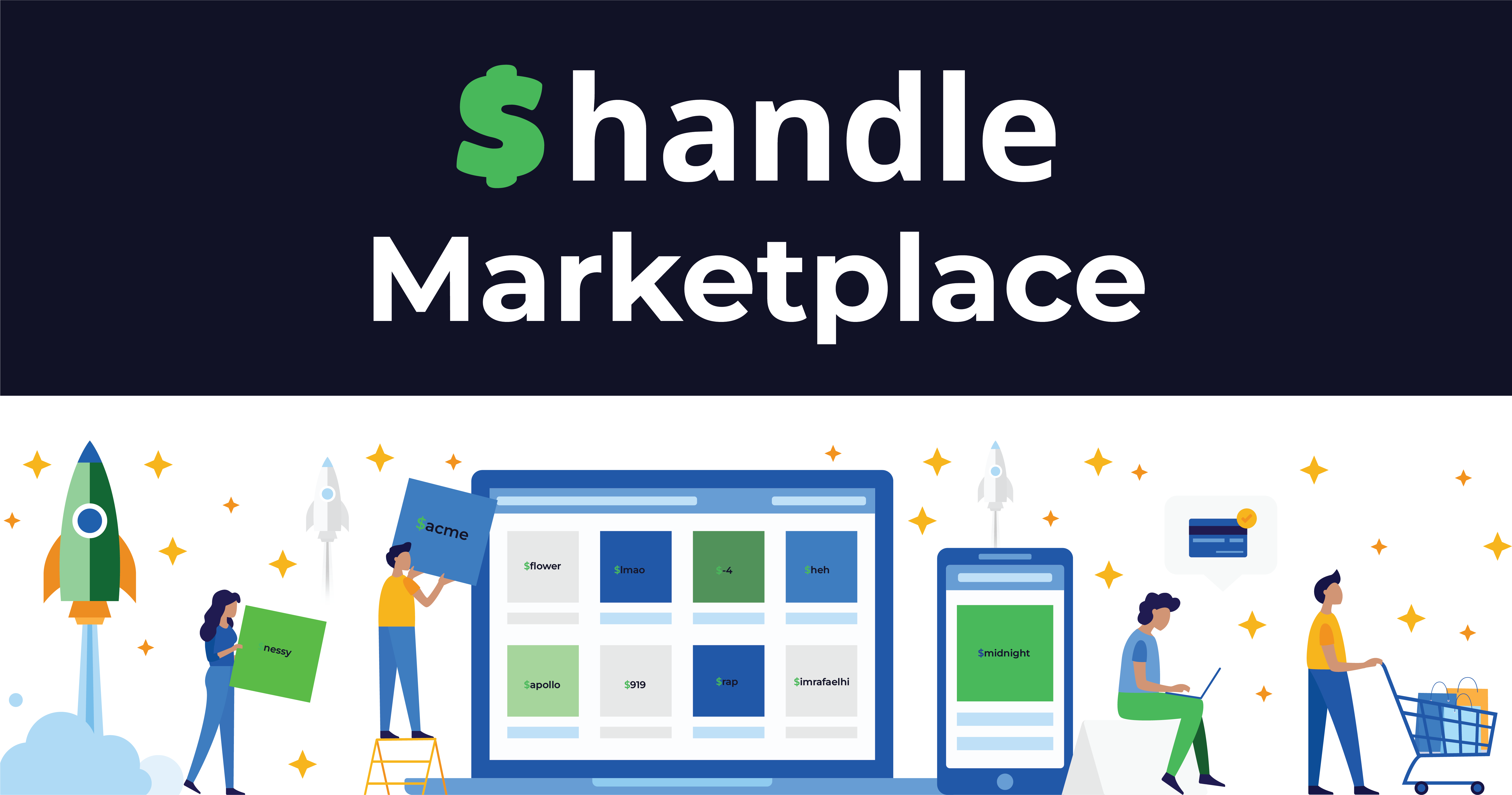 The Handle Marketplace - Header