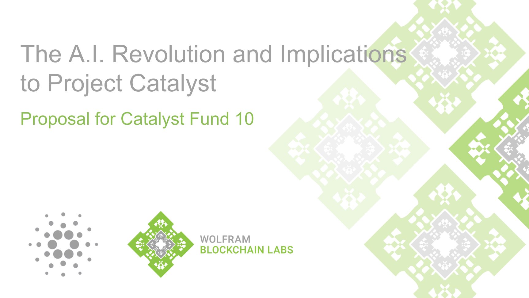 Wolfram AI & Project Catalyst Research Video
