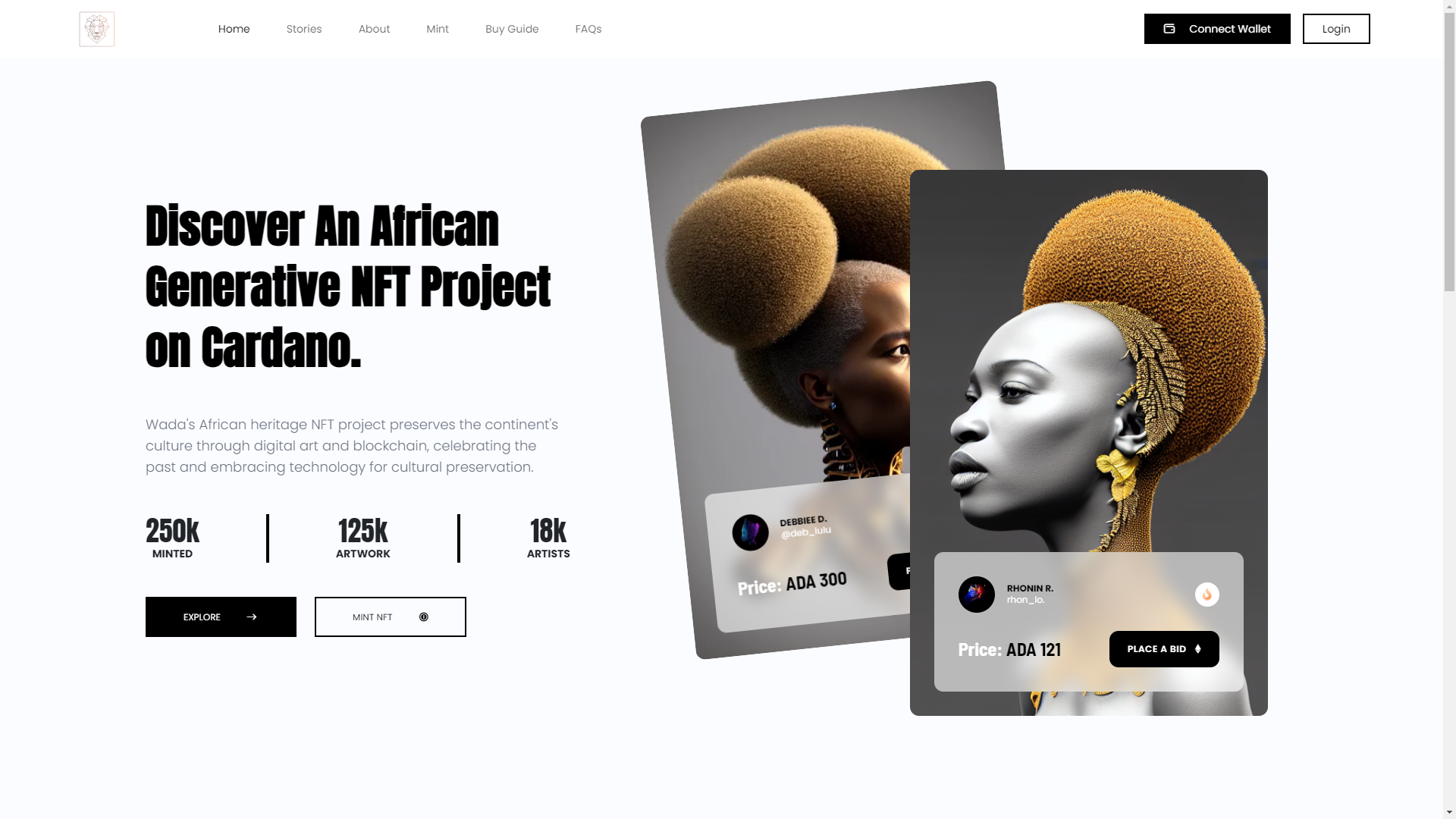 Afrixx Front-end Redesign