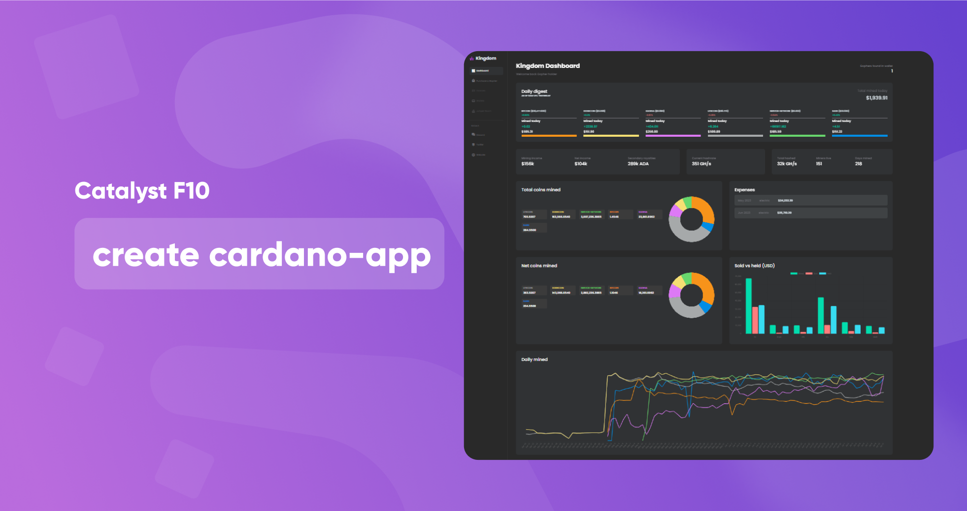 Proposed create cardano-app