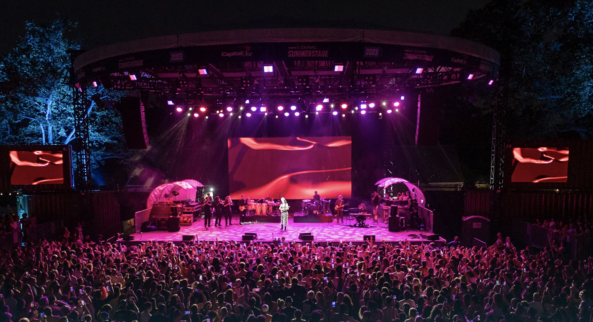 Central Park's SummerStage in NYC